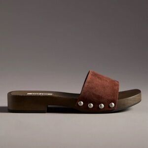 NWT Bibi Lou Wooden Sandal Slides
